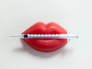 مسواک زدن بعد از تزریق ژل لب